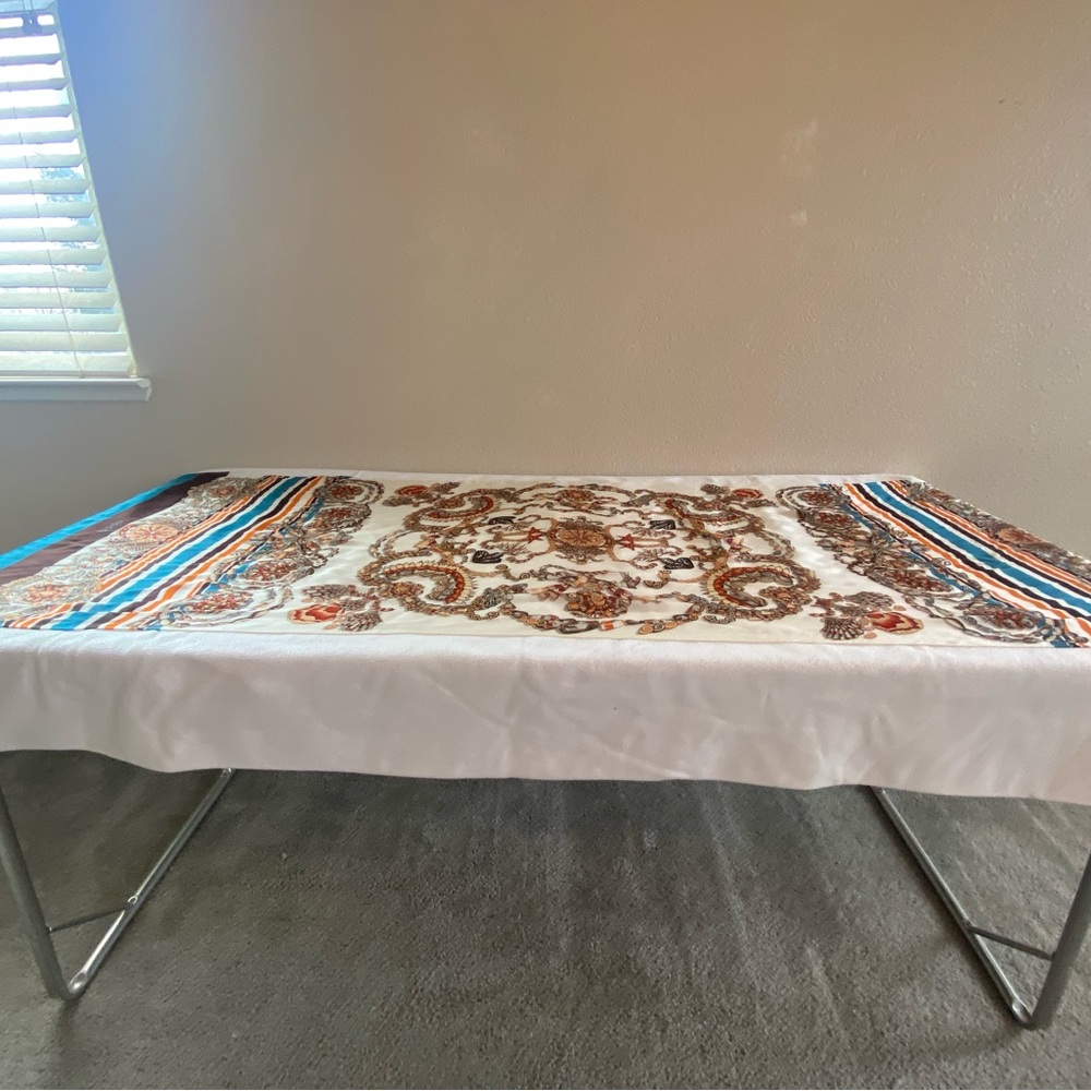 Gucci Multicolor Seashell Pattern Scarf - image 16